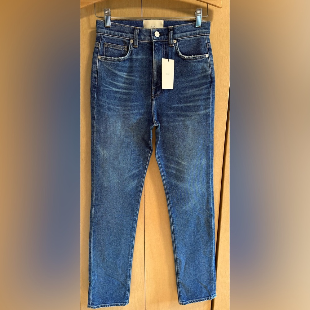 CQY Candid High-Rise Slim Fit Jeans - NWT